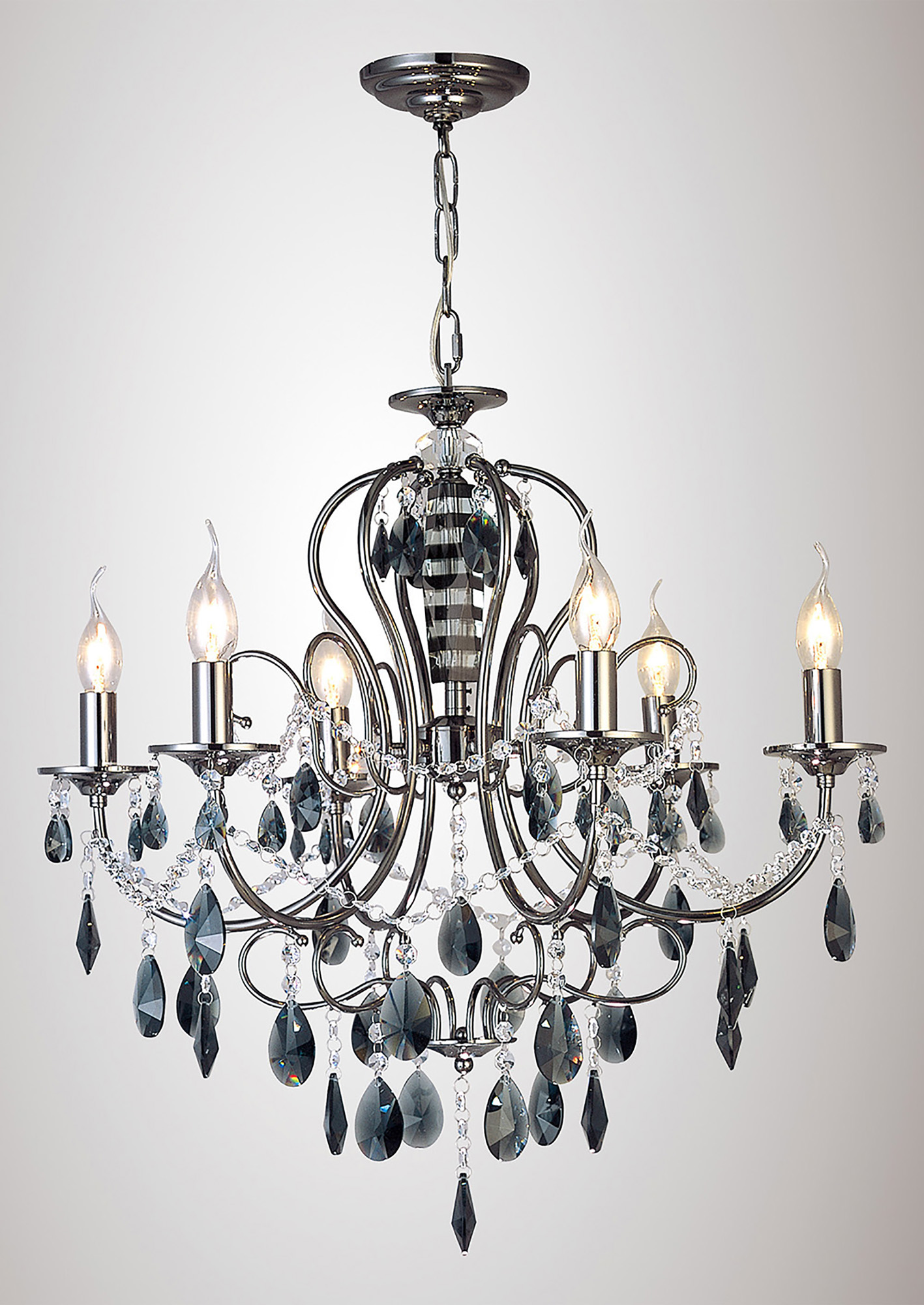 Luna Crystal Ceiling Lights Diyas Multi Arm Crystal Fittings Luna Crystal Ceiling Lights Diyas Multi Arm Crystal Fittings